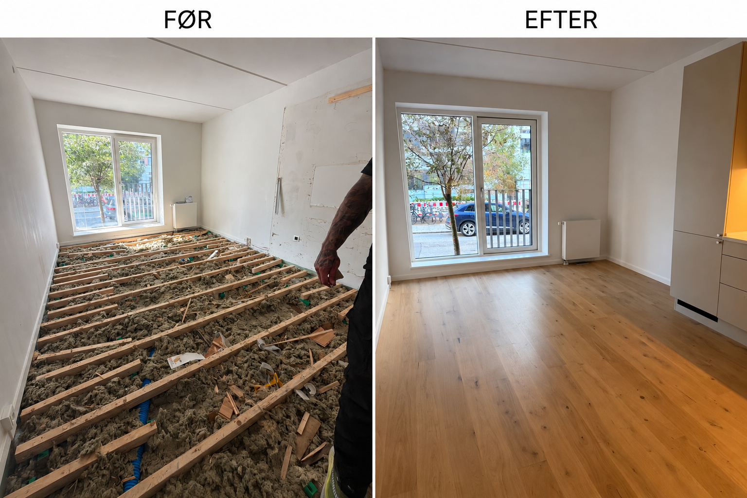 Renovering udført af Zanco Group i København